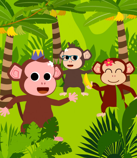 Five little monkeys