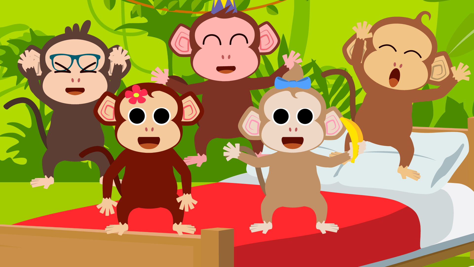 Five little monkeys – Toonjoy Animation Studio